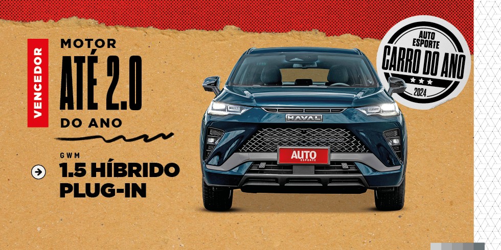 GWM 1.5 híbrido é eleito o melhor motor até 2.0 no prêmio Carro do Ano 2024