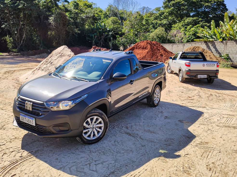 Nova Fiat Strada Endurance x Fiat Strada Hard Working comparativo