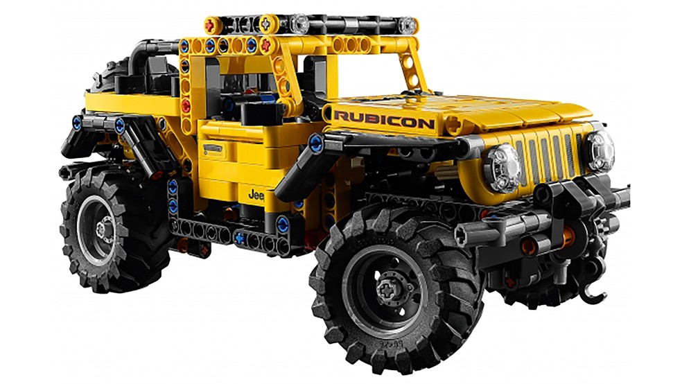 Jeep Wrangler Rubicon da Lego — Foto: Divulgação