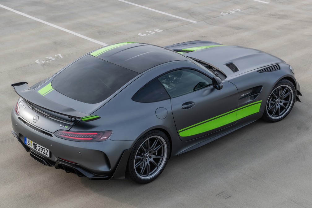 Mercedes-AMG GT Pro R aperfeiçoa dinâmica com redução de peso e ajustes em freios e suspensão — Foto: Divulgação/Mercedes-Benz