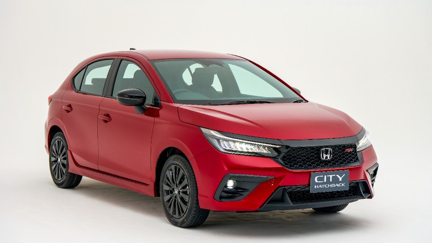 Honda City Hatchback recebe facelift na Ásia