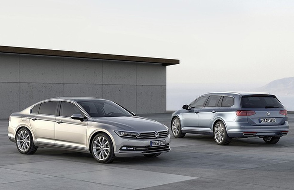 Nova geração do Vw Passat (Foto: Divulgação) — Foto: Auto Esporte