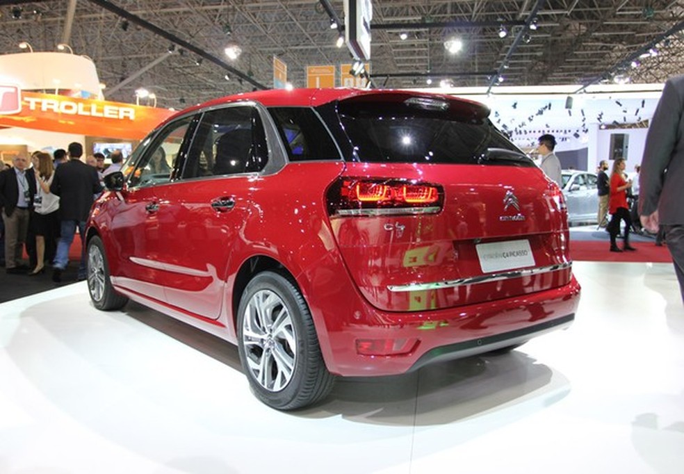 Citroën C4 Picasso no Salão do Automóvel 2014 (Foto: Gustavo Maffei/Auto News Brasil) — Foto: Auto Esporte