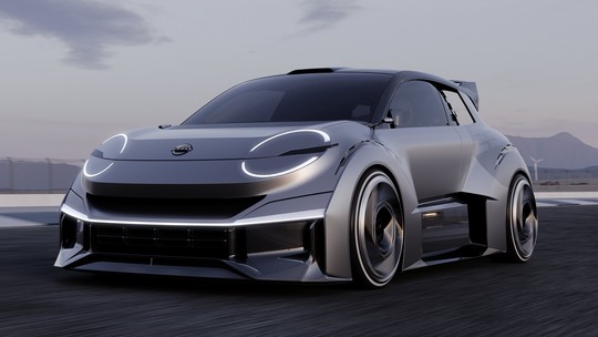 Novo Nissan March? Marca cria conceito de hatch elétrico com portas de Lamborghini