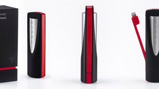 Tesla começa a vender bateria auxiliar para celulares por R$ 146 nos EUA