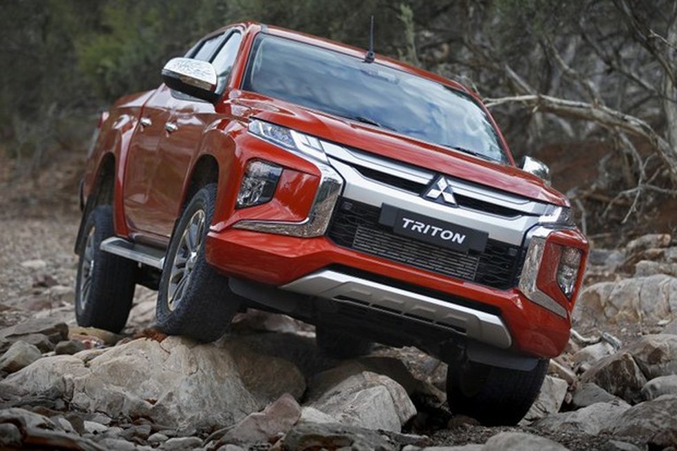 Mitsubishi L200 Triton Sport renovada ainda não foi confirmada, mas virá para o Brasil (Foto: Divulgação) — Foto: Auto Esporte