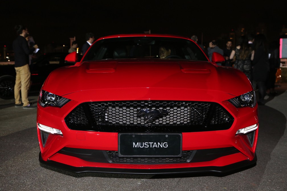 Ford Mustang é apresentado no Brasil — Foto: Celso Tavares/G1