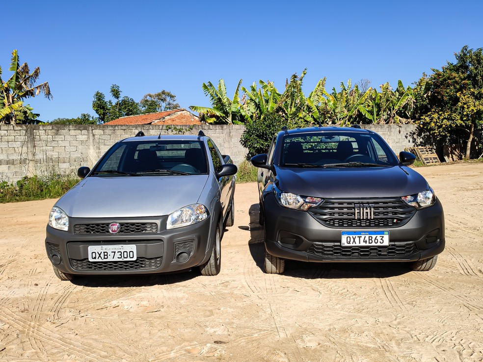 Nova Fiat Strada Endurance x Fiat Strada Hard Working comparativo