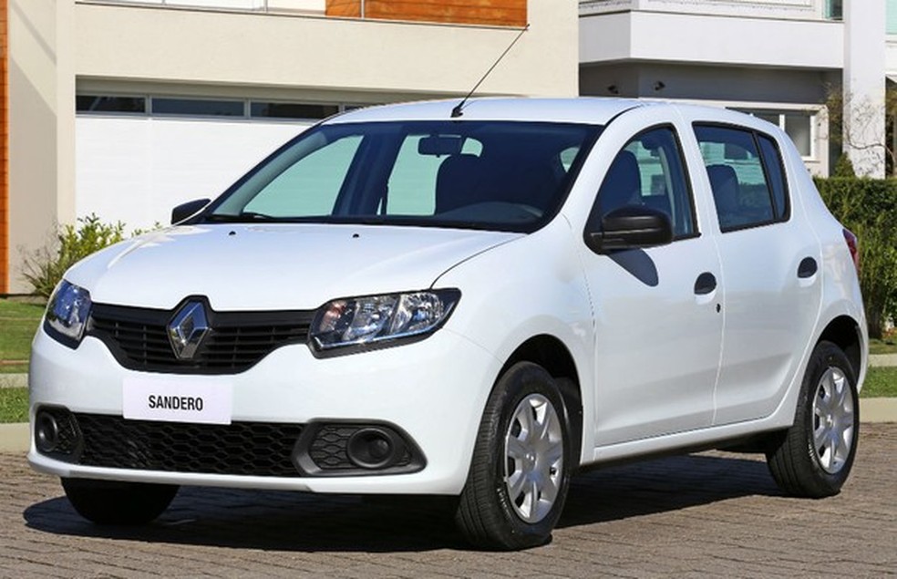 Renault Sandero Expression (Foto: Divulgação) — Foto: Auto Esporte