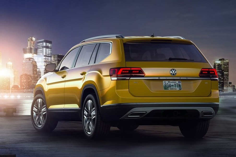 Volkswagen Atlas (Foto: Divulgação) — Foto: Auto Esporte