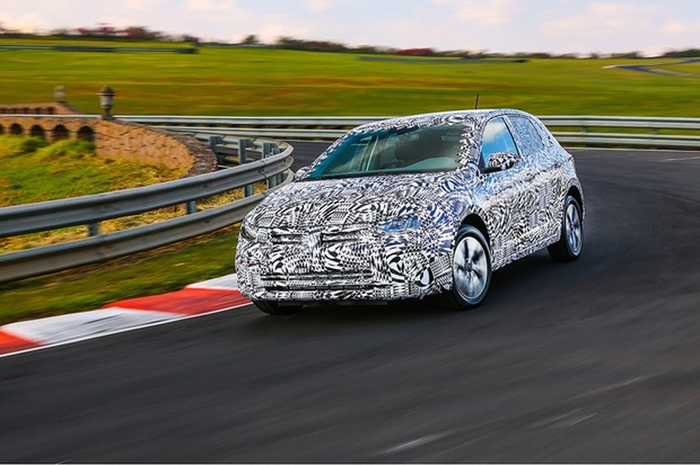 Já andamos na versão pré-série do novo Volkswagen Polo (Foto: Divulgação) — Foto: Auto Esporte