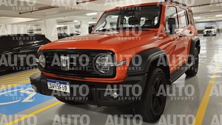 Flagra do GWM Tank 300 no Brasil — Foto: Eduardo Falkenburg/Auto News Brasil