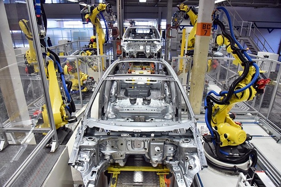 Início produção Volkswagen Polo (Foto: Divulgação) — Foto: Auto Esporte
