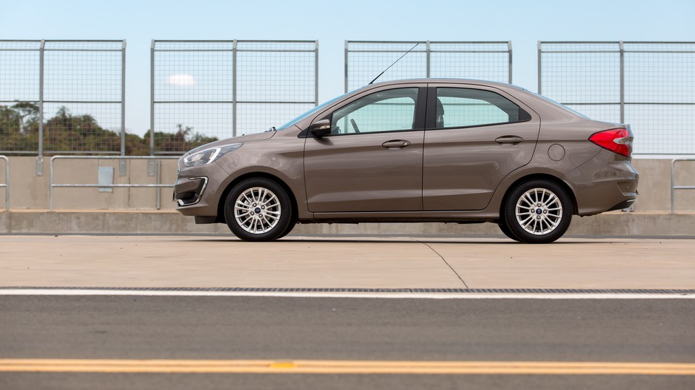 Ford Ka Sedan 2019 — Foto: Marcelo Brandt/G1