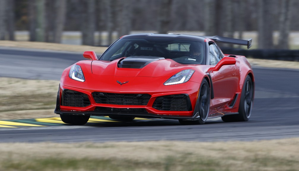 Corvette ZR1 quebra recorde do Ford GT em pista dos EUA — Foto: Divulgação
