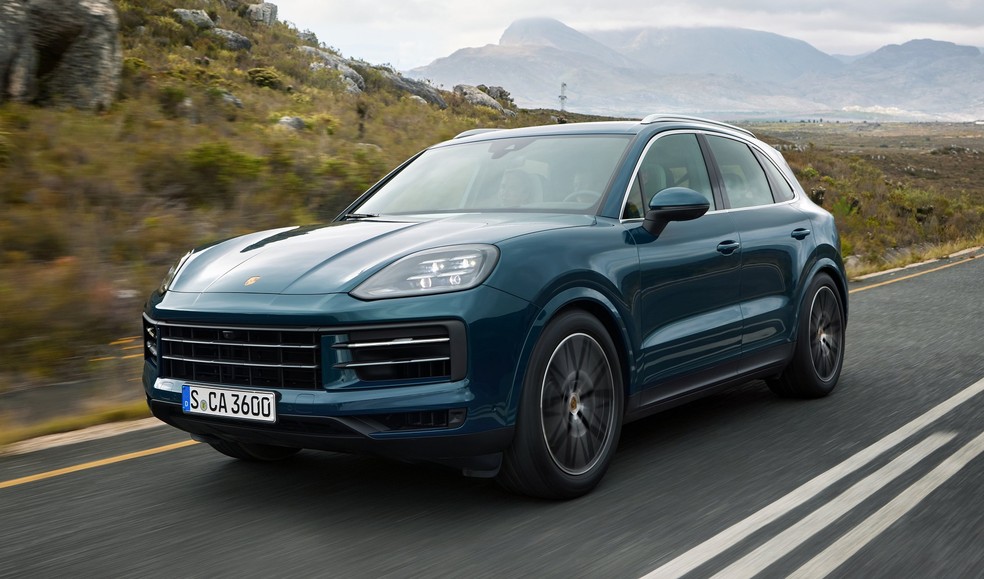 Porsche Cayenne S resgata motor V8 antes de aderir ao elétrico — Foto: Divulgação
