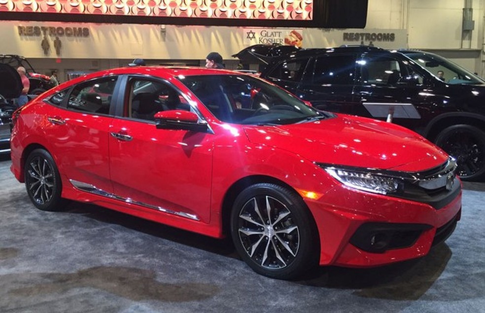Honda Civic 2016 no SEMA Show (Foto: Auto News Brasil) — Foto: Auto Esporte