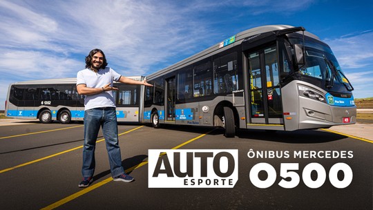 Conheça as curiosidades do maior ônibus articulado do Brasil, que tem até proteção contra barbeiragens