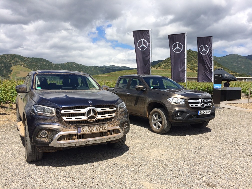 Mercedes irá vender todas as versões da Classe X no Brasil — Foto: Peter Fussy/G1