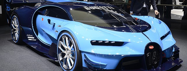 Bugatti Vision Gran Turismo no Salão de Frankfurt 2015