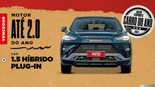 GWM 1.5 híbrido é eleito o melhor motor até 2.0 no prêmio Carro do Ano 2024
