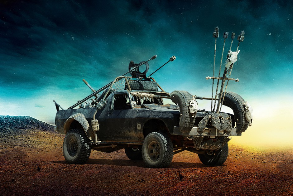 Firecar #4, do filme Mad Max: Estrada da Fúria