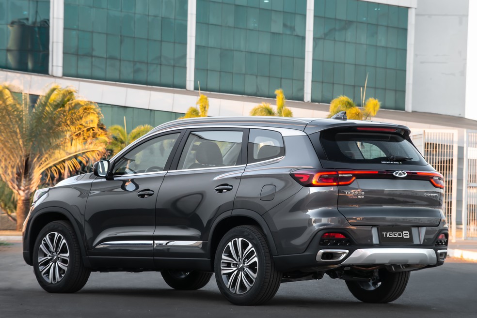 Caoa Chery Tiggo 8 — Foto: Divulgação/Caoa Chery