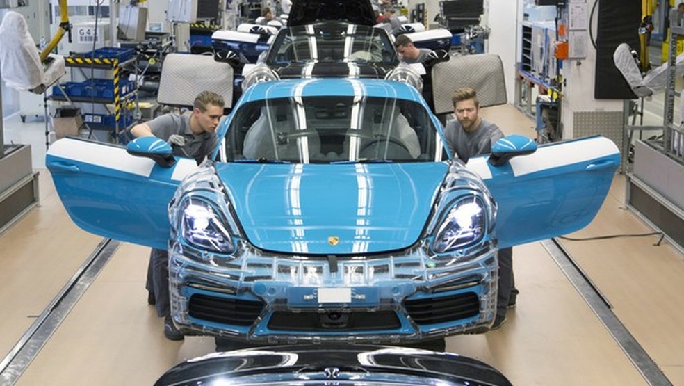 Porsche 718 Cayman (Foto: Divulgação) — Foto: Auto Esporte
