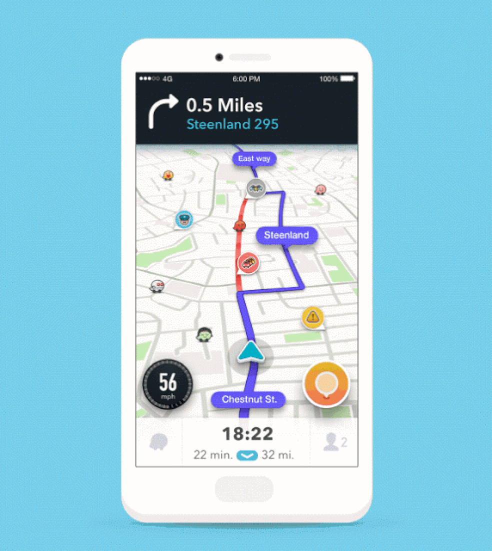 Waze Speedometer (Foto: Divulgação) — Foto: Auto Esporte