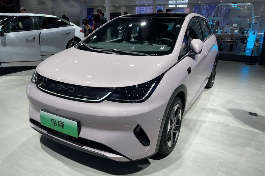 Novo BYD Dolphin no Salão de Xangai