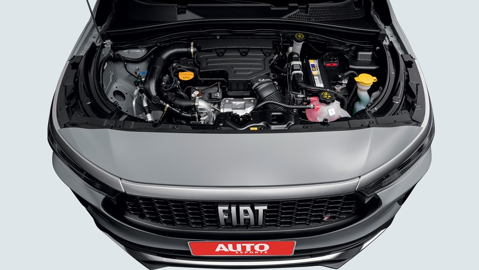 Fiat Fastback Audace 200 usa o motor 1.0 turbo de três cilindros e 130 cv — Foto: Divulgação