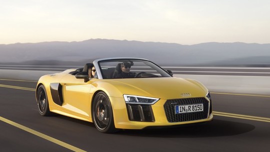 Audi R8 Spyder V10 estreia no Salão de Nova Iorque
