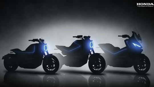 Honda terá 10 motos elétricas até 2025 e o primeiro lançamento será no final deste ano