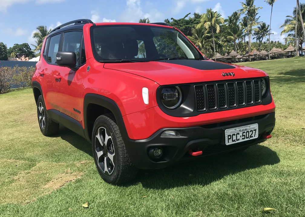 Jeep Renegade 2019 — Foto: André Paixão/G1
