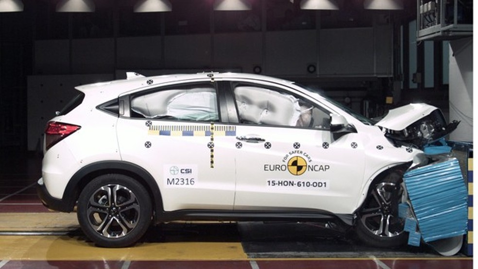 Honda HR-V recebe cinco estrelas em crash test do Euro NCAP (Foto: Divulgação) — Foto: Auto Esporte