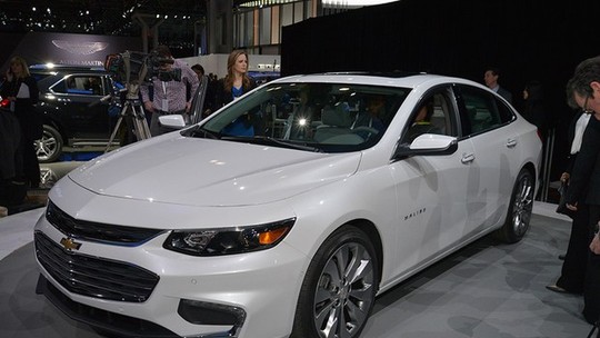 Chevrolet planeja trazer sedã Malibu para o Brasil