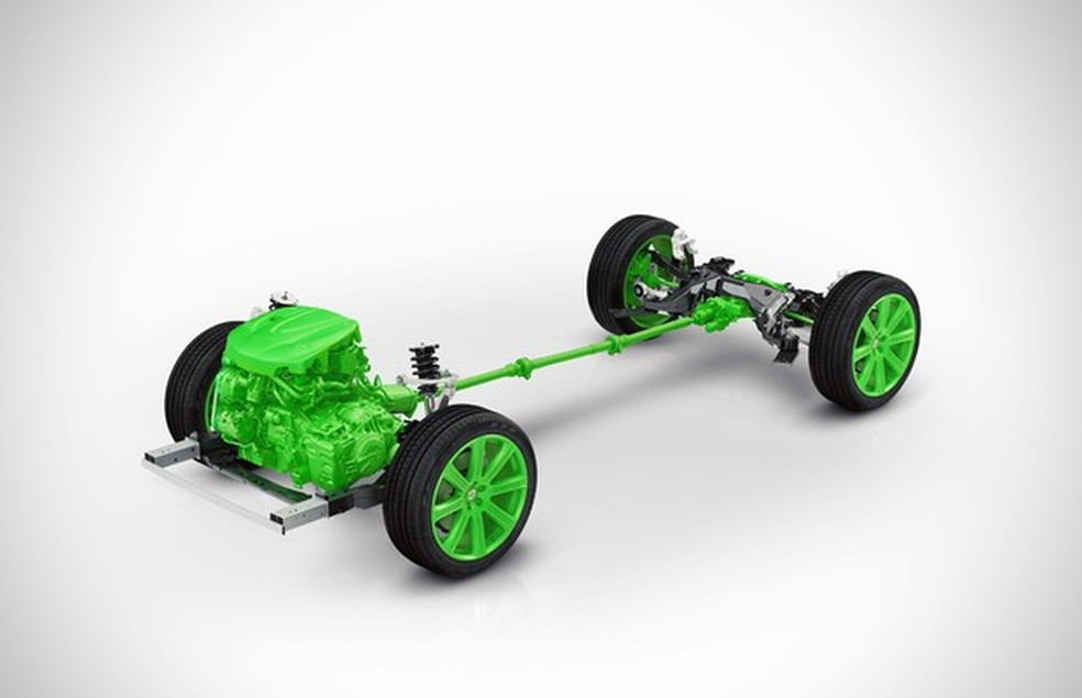 O novo sistema de chassi permite adaptar diferentes configurações (Foto: Divulgação) — Foto: Auto Esporte