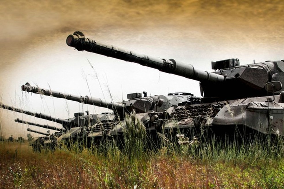 Os dois tanques contam com canhões de 105 mm (Foto: Exército Brasileiro/Divulgação) — Foto: Auto Esporte