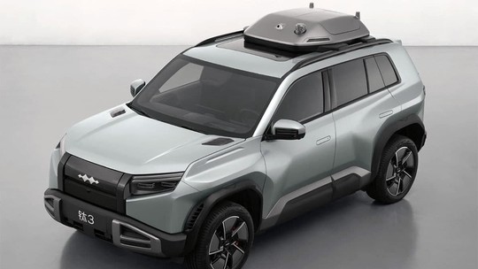 BYD Bao 3 é SUV elétrico com drone no teto e preço de Jeep Renegade BYD Bao 3 é SUV elétrico com drone no teto e preço de Jeep Renegade