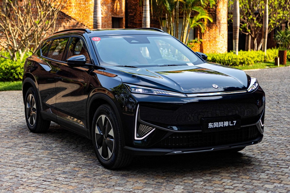Aeolus L7 é SUV de porte médio  — Foto: Divulgação