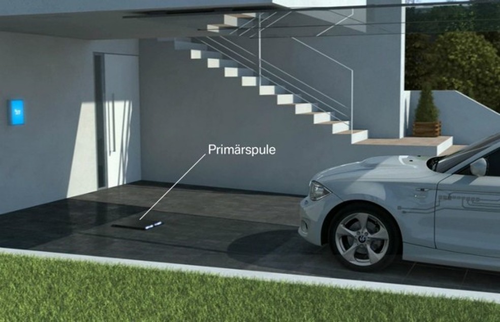 Base pode ser instalada na garagem ou ao ar livre (Foto: Divulgação) — Foto: Auto Esporte