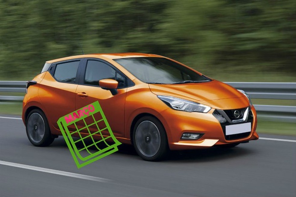 Já pensou em ter um "Nissan Março" em sua garagem? (Foto: Auto News Brasil) — Foto: Auto Esporte