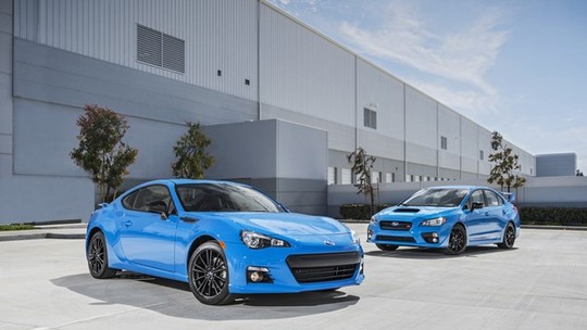 Subaru revela preços da série limitada HyperBlue