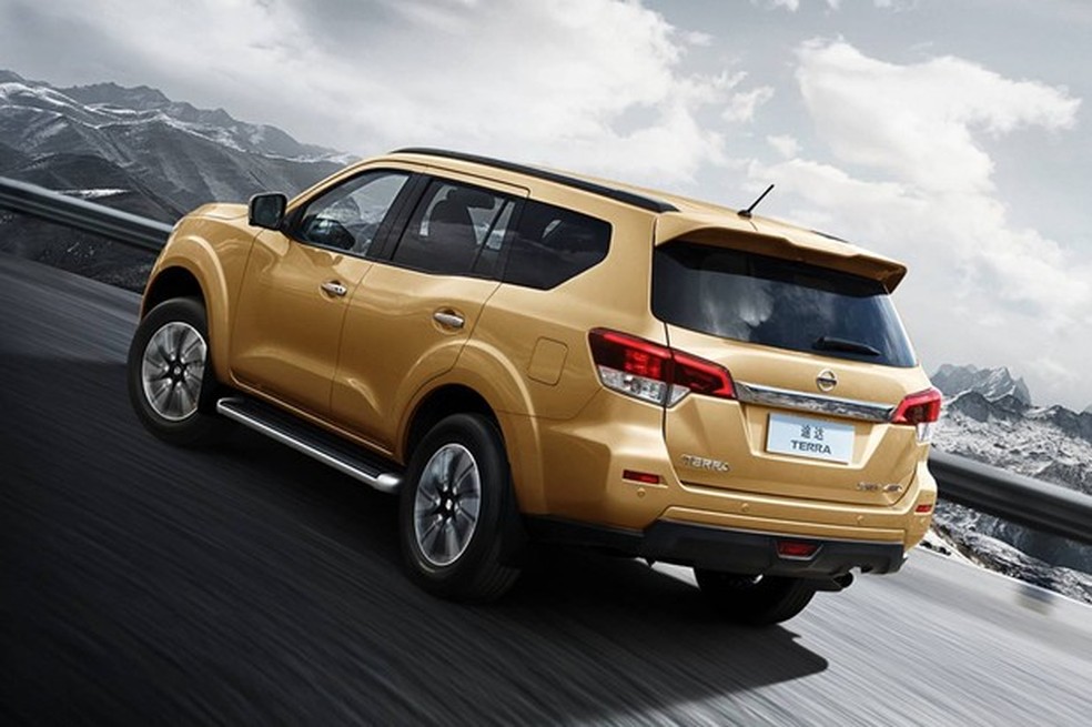 Desenho do Nissan Terra é tradicionalista (Foto: Divulgação) — Foto: Auto Esporte