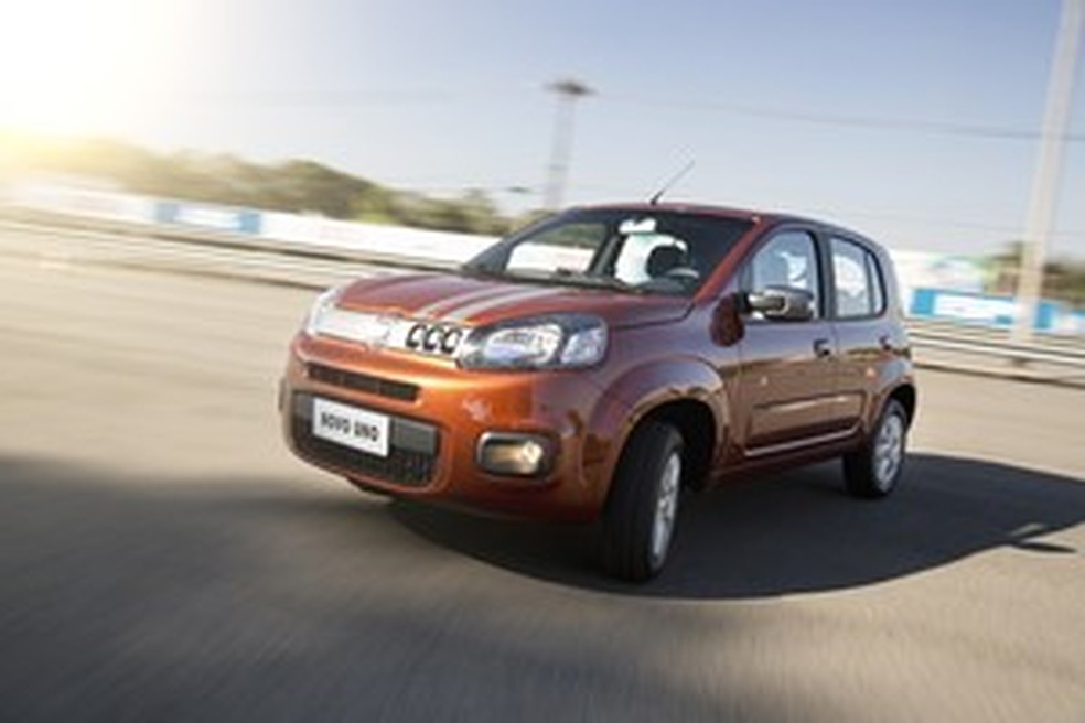 Fiat Uno 2015 (Foto: Fabio Aro) — Foto: Auto Esporte