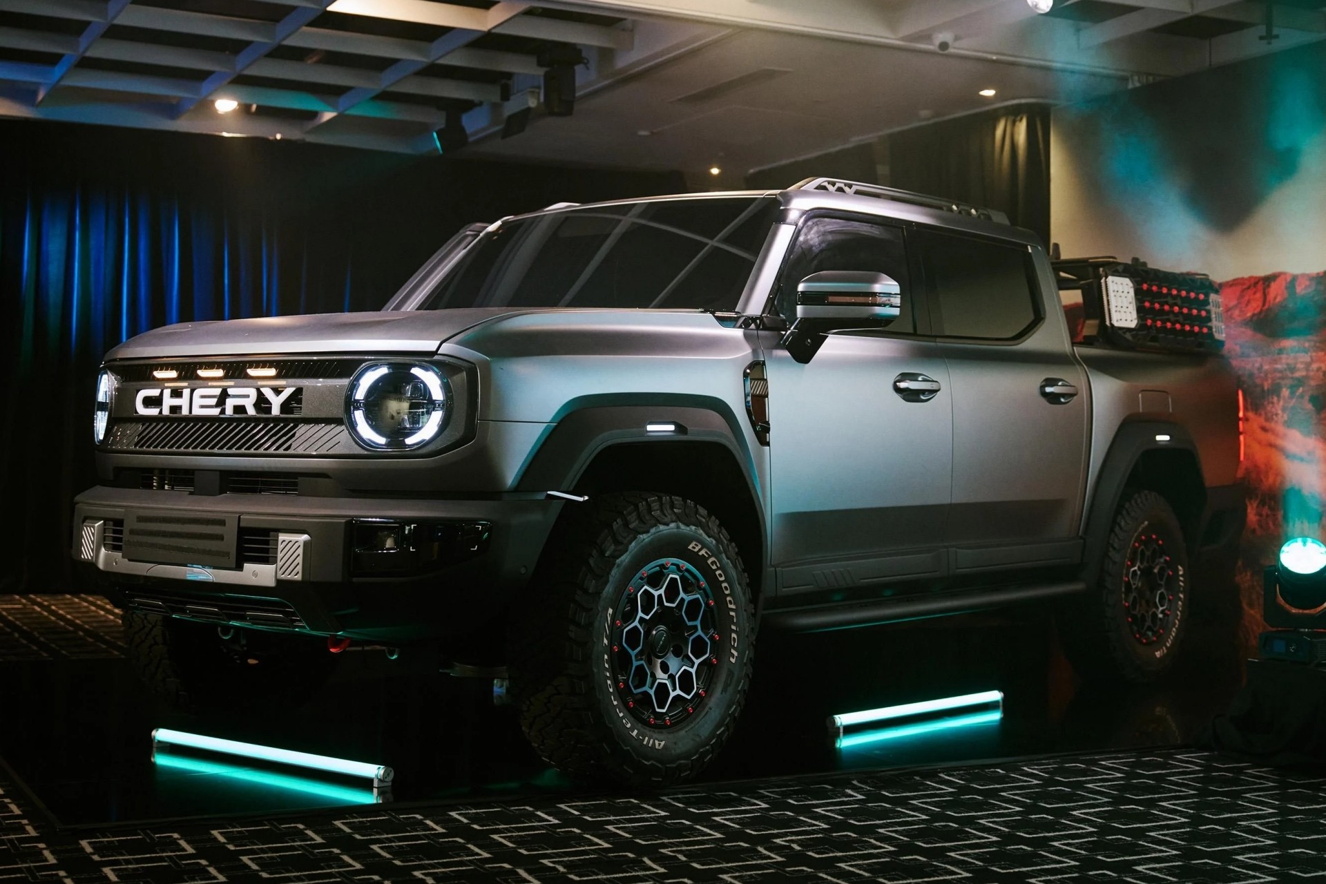 Chery mostra picape híbrida plug-in que resolve maior problema da BYD Shark