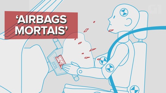'Airbags mortais' ainda equipam mais de 1 milhão de veículos no Brasil