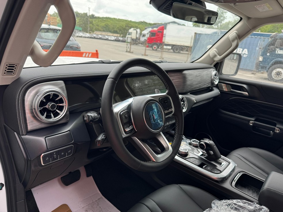 Painel do GWM Tank 300 terá várias opções para customização — Foto: Auto News Brasil