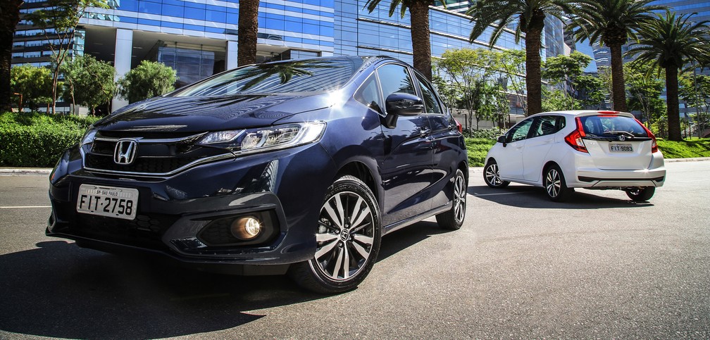 Honda Fit EXL 2018 — Foto: Divulgação