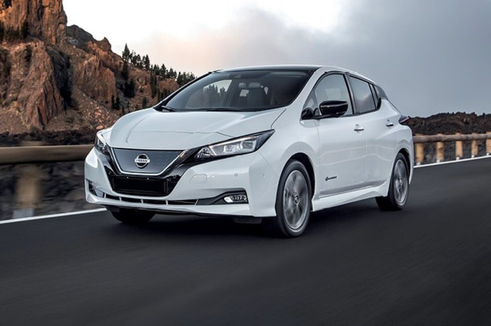 Primeiras unidades do Leaf chegam ao país em julho (Foto: Divulgação) — Foto: Auto Esporte